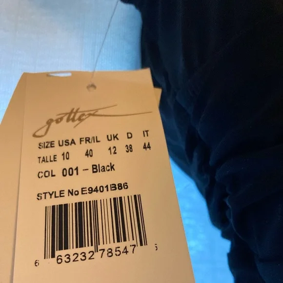 Gotten Black Ruched Tankini - Picture 6 of 7